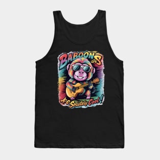 Groovy Baboon: Baboons are ape-solutely cool Tank Top